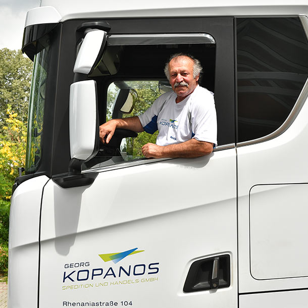 Berufskraftfahrer CE bei Georg Kopanos